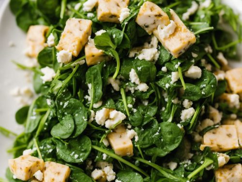 Cheshire Cheese, Spinach & Watercress Salad