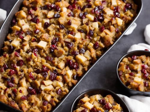 Chestnut, Bacon & Cranberry Stuffing Recipe