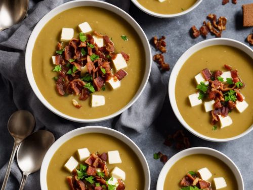 Chestnut, Bacon & Parsnip Soup