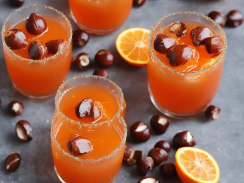 Chestnuts in Cointreau & Orange Syrup