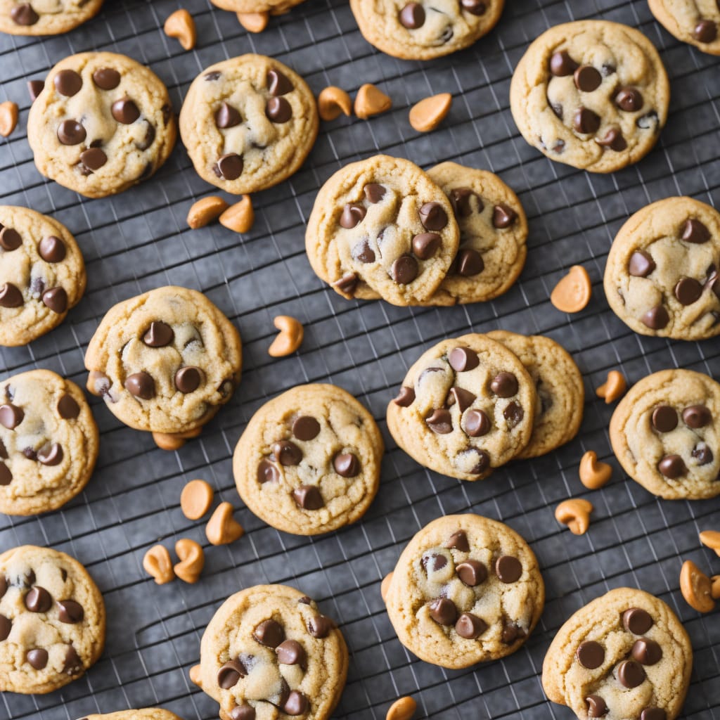 Chewy Peanut Butter Chocolate Chip Cookies