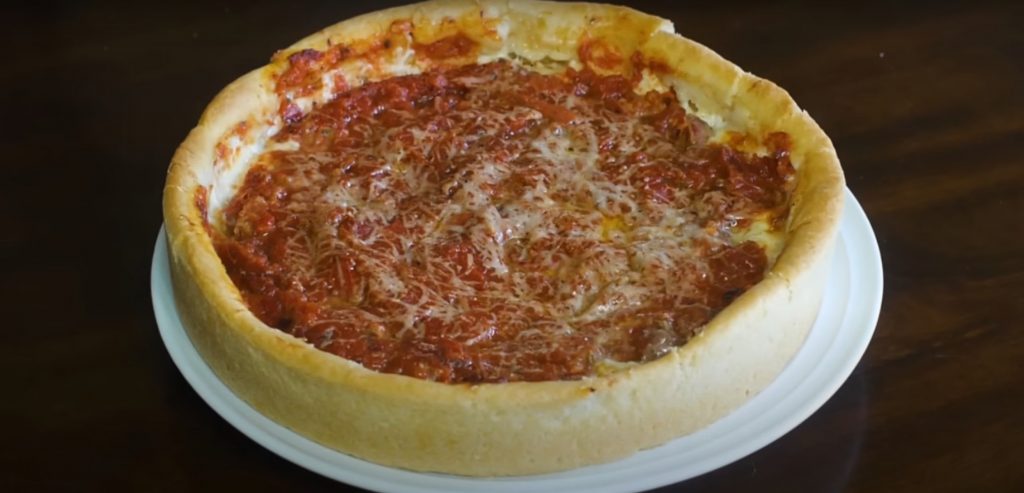 Chicago Deep-Dish Pizza