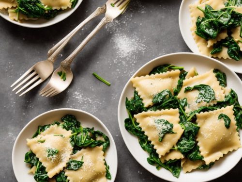 Chicken and Spinach Ravioli