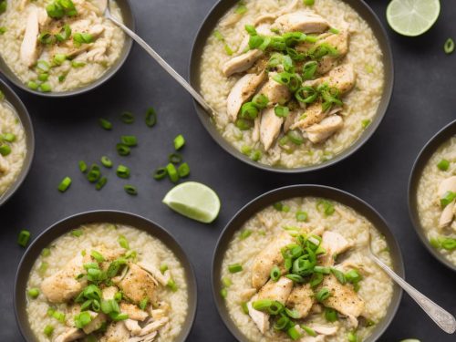 Chicken Arroz Caldo (Chicken Rice Porridge)