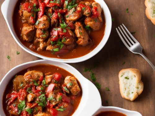 Chicken & Bacon Cacciatore