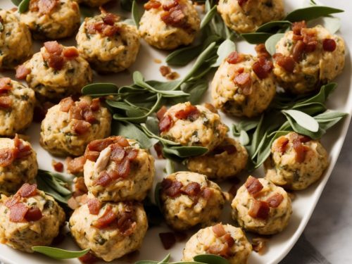 Chicken ballottines with sage & pancetta