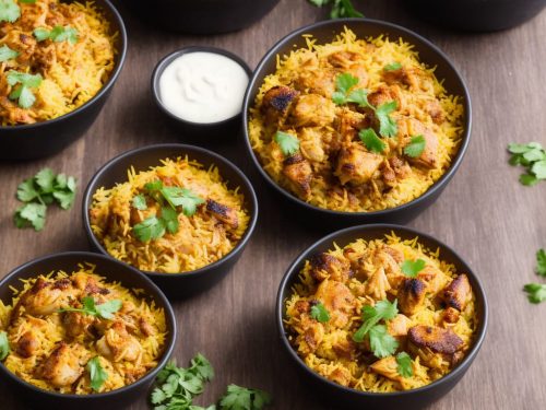 Chicken Biryani Bake