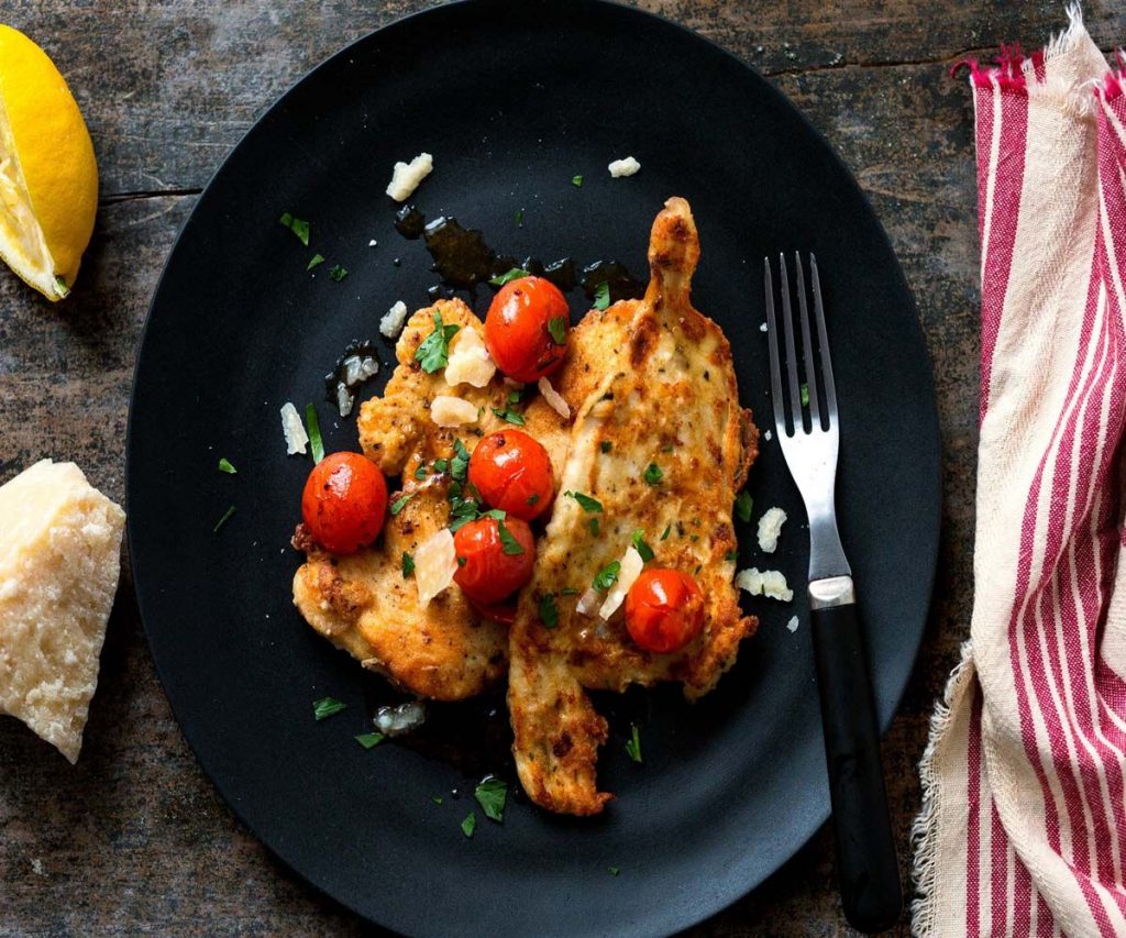 Chicken & Cherry Tomato Lentils