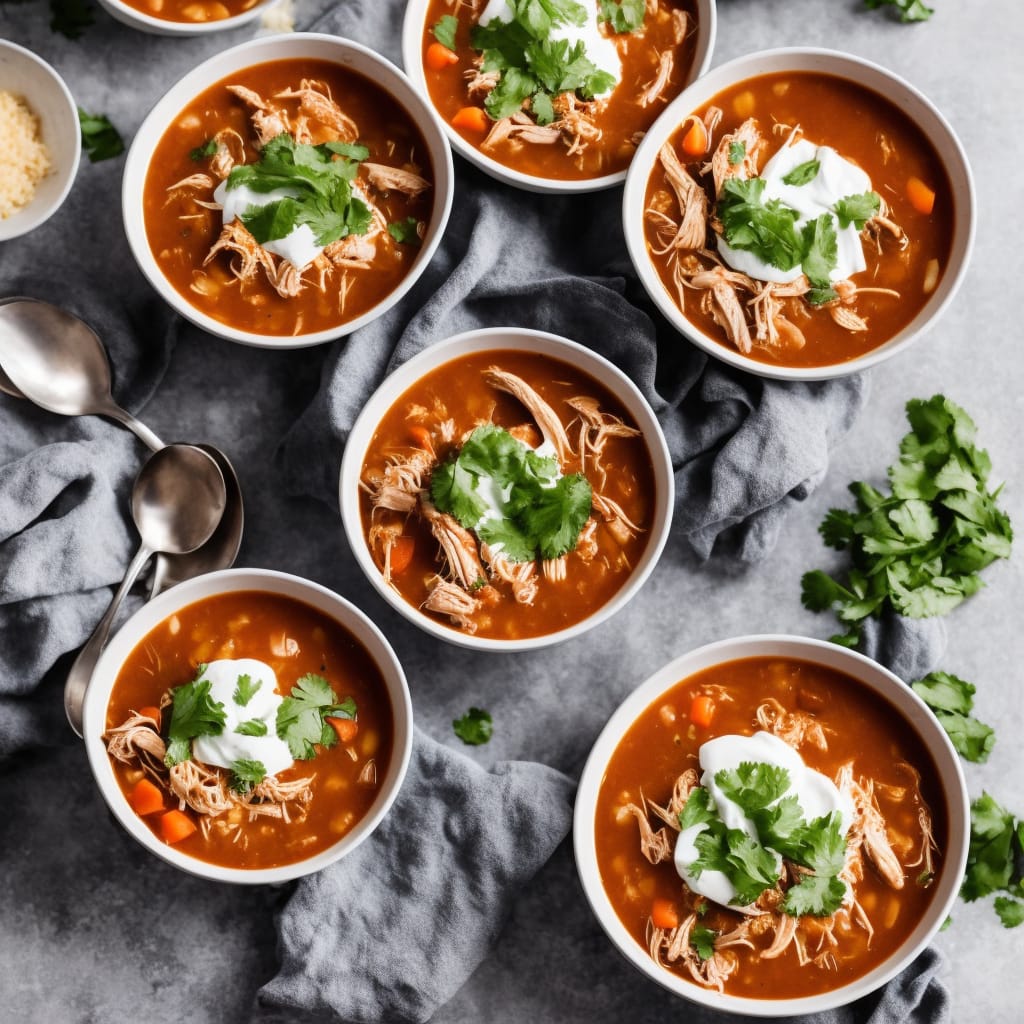 Chicken Enchilada Slow Cooker Soup