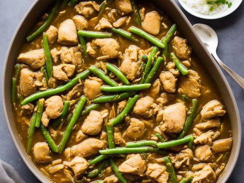 Chicken, Ginger & Green Bean Hotpot