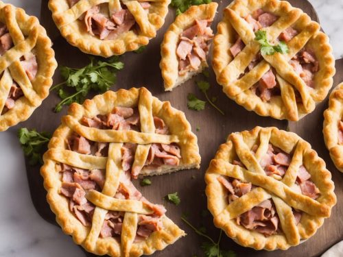 Chicken & Ham Sandwich Pies