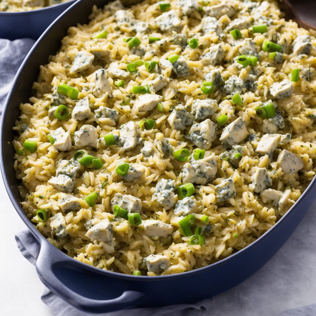 Chicken, Leek & Blue Cheese Pilaf