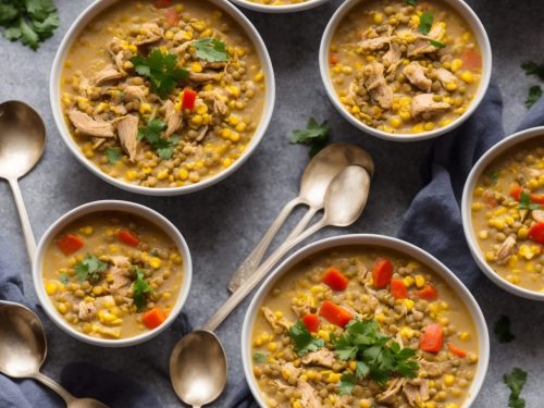 Chicken, Lentil & Sweetcorn Chowder