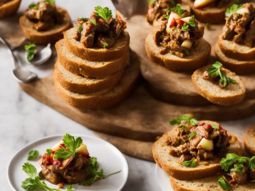 Chicken Liver Parfait with Apple & Saffron Chutney