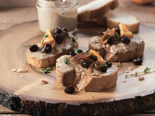 Chicken Liver Parfait with Sultanas & Raisins