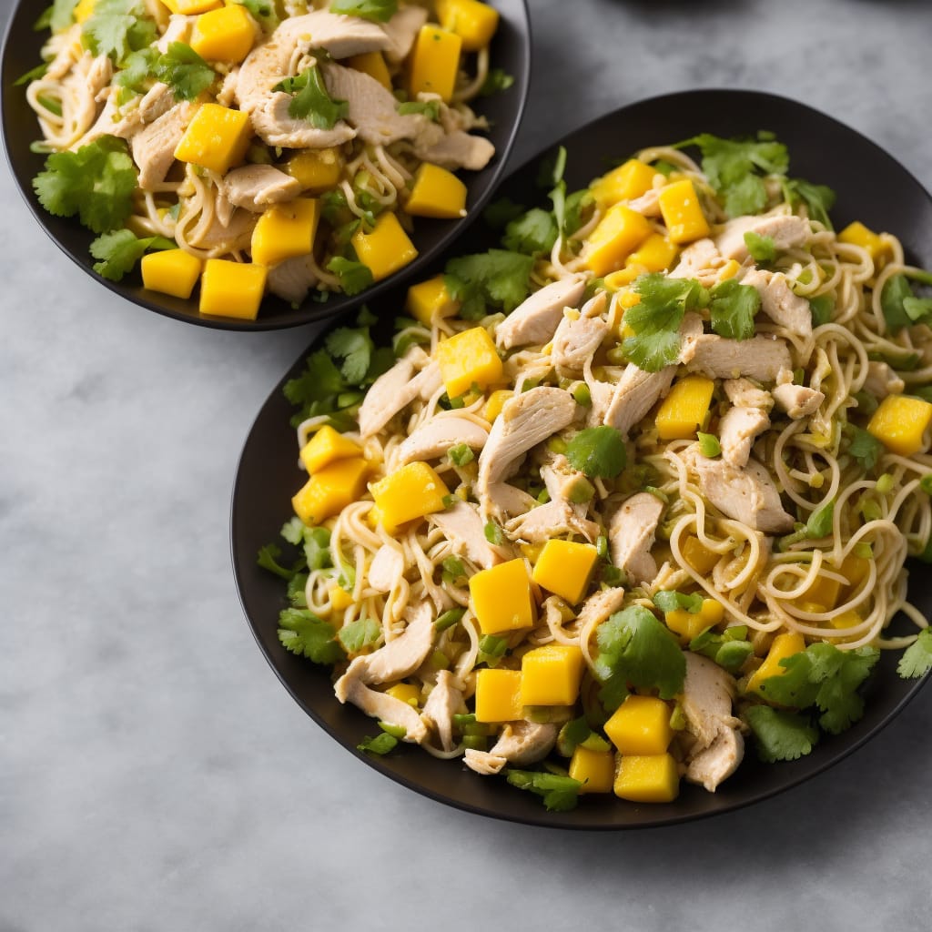 Chicken, Mango & Noodle Salad