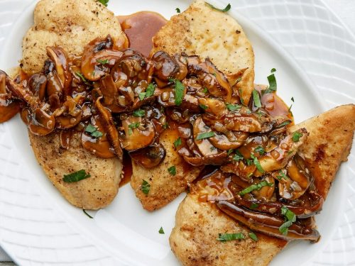 Chicken Marsala with Portobello Mushrooms