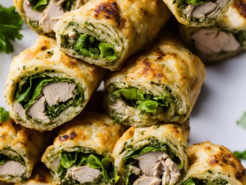 Chicken & Pesto Roll-ups