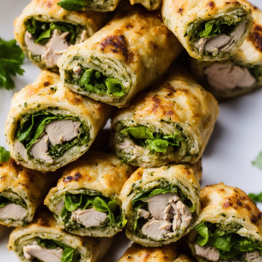 Chicken & Pesto Roll-ups