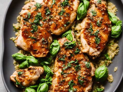 Chicken Saltimbocca with Basil Mash