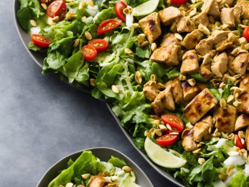 Chicken Satay Salad