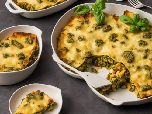 Chicken, Squash & Pesto Lasagne