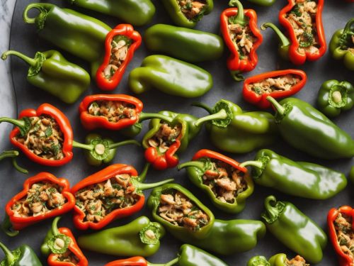 Chicken-Stuffed Poblano Peppers Recipe