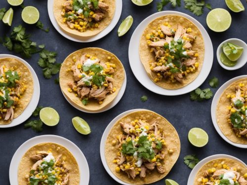 Chicken & Sweetcorn Tacos