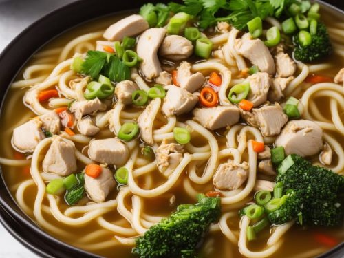 Chicken Udon Noodle Soup