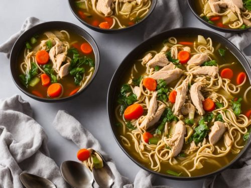 Chicken, Vegetable & Noodle Soup