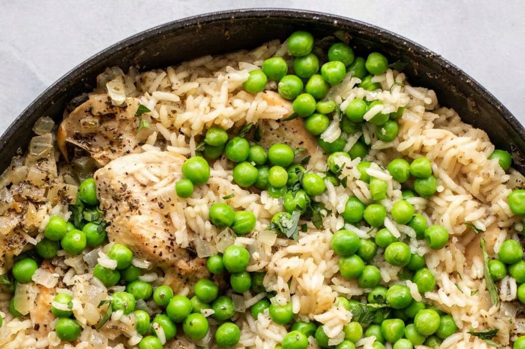 Chicken with Rice & Peas