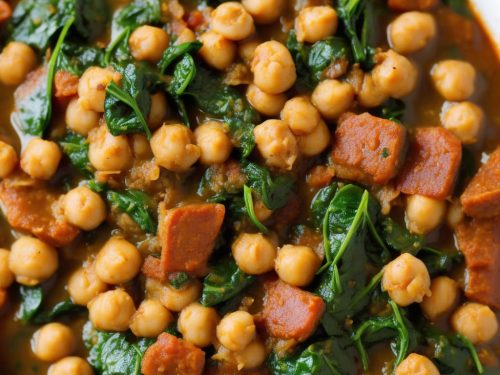 Chickpea, Chorizo & Spinach Stew