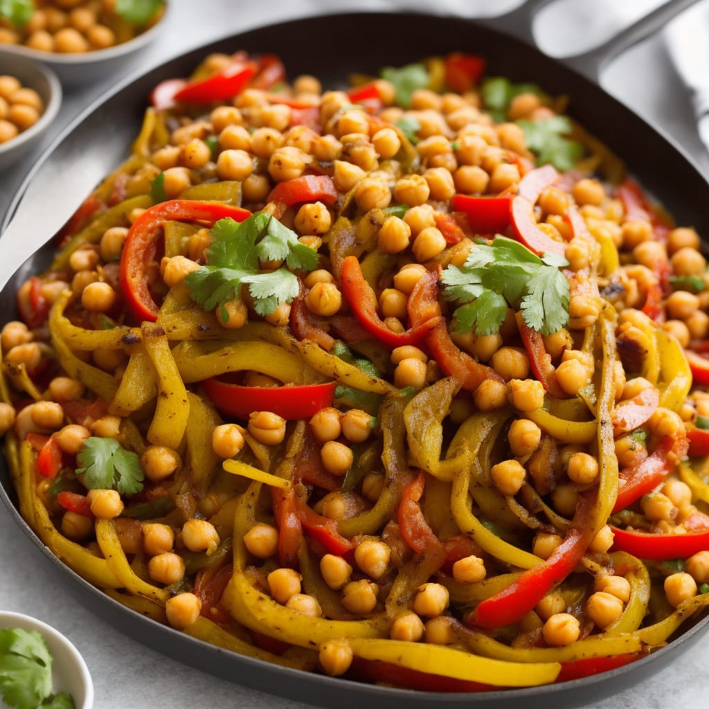 Chickpea Fajitas