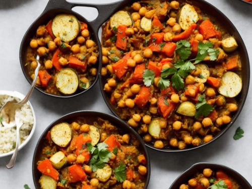 Chickpea & Roasted Veg Tagine