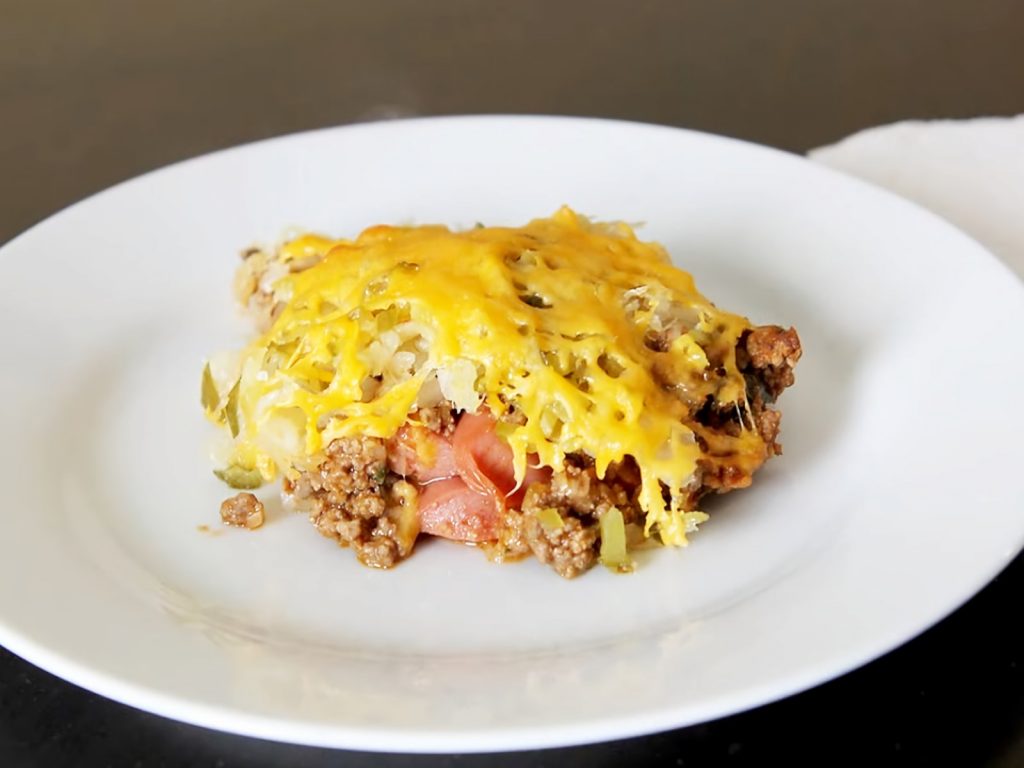 Chili Dog Casserole II