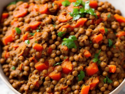 Chilli & Tangerine Braised Lentils