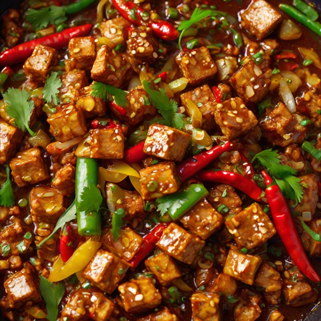 Chilli Tempeh Stir-Fry