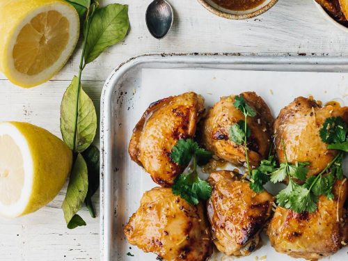 Chinese-style Lemon Marmalade Chicken