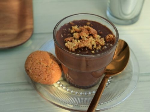 Chocolate Amaretti Puddings