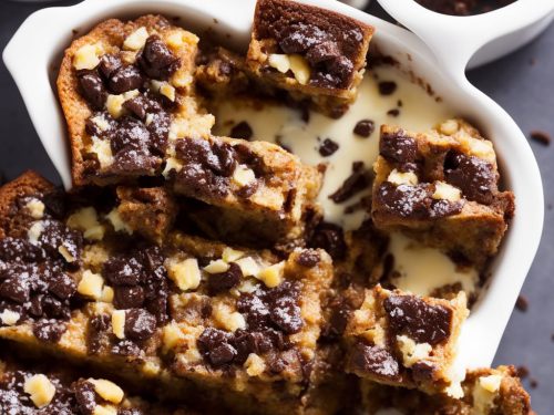 Chocolate Bread & Butter Pudding