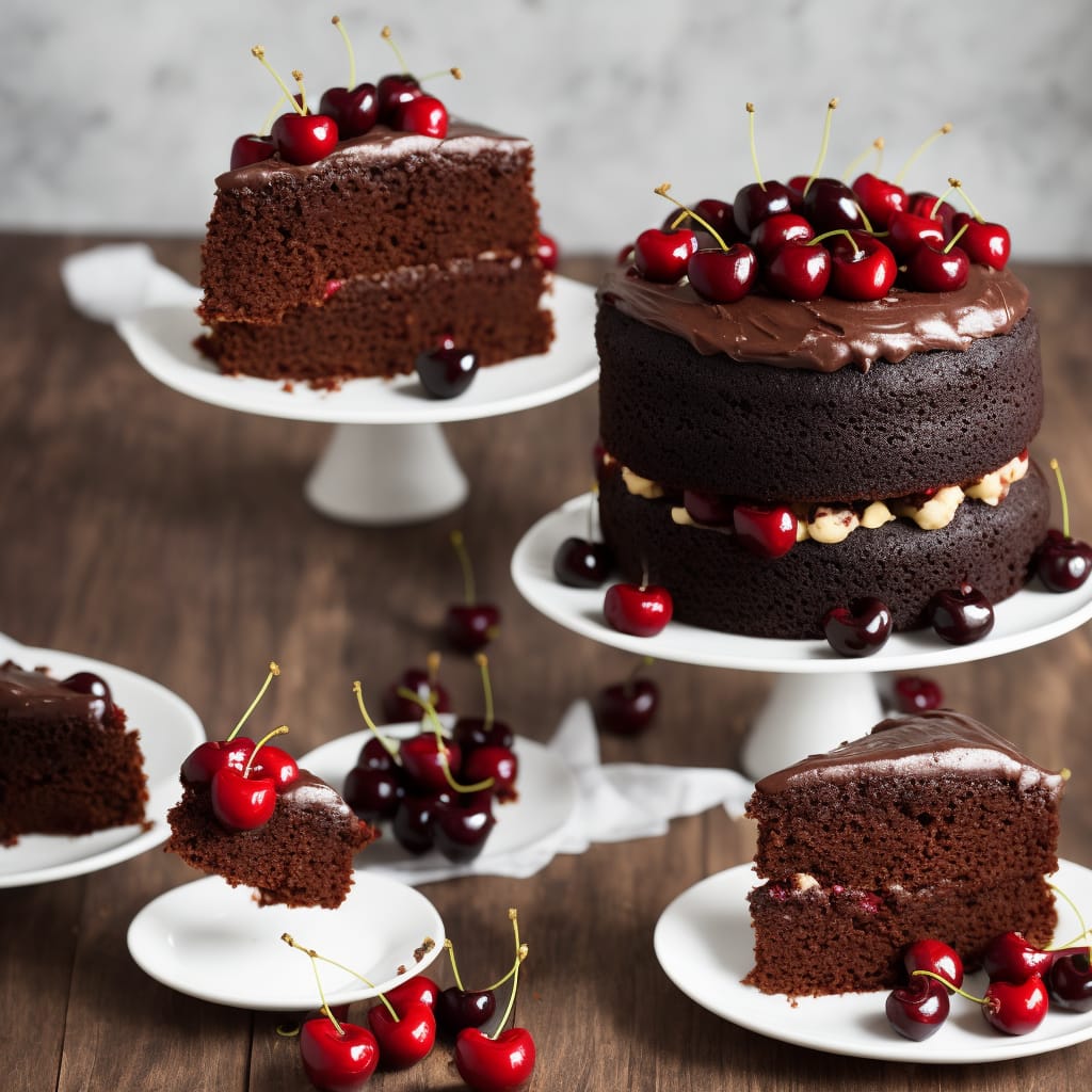 Chocolate Cherry Cake