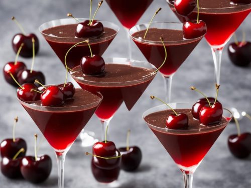 Chocolate Covered Cherry Martini