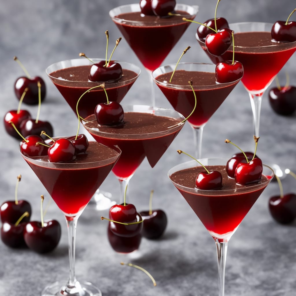 Chocolate Covered Cherry Martini