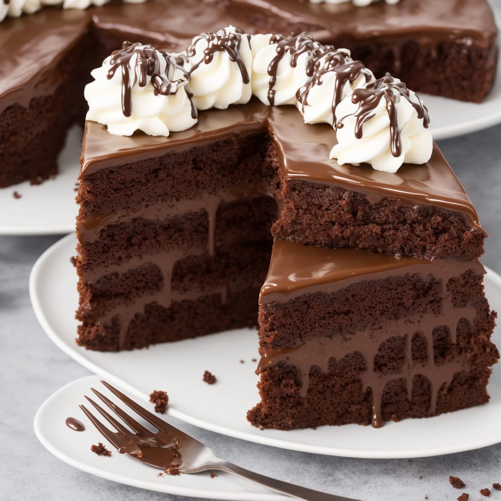 Chocolate Drizzle & Truffle Torte