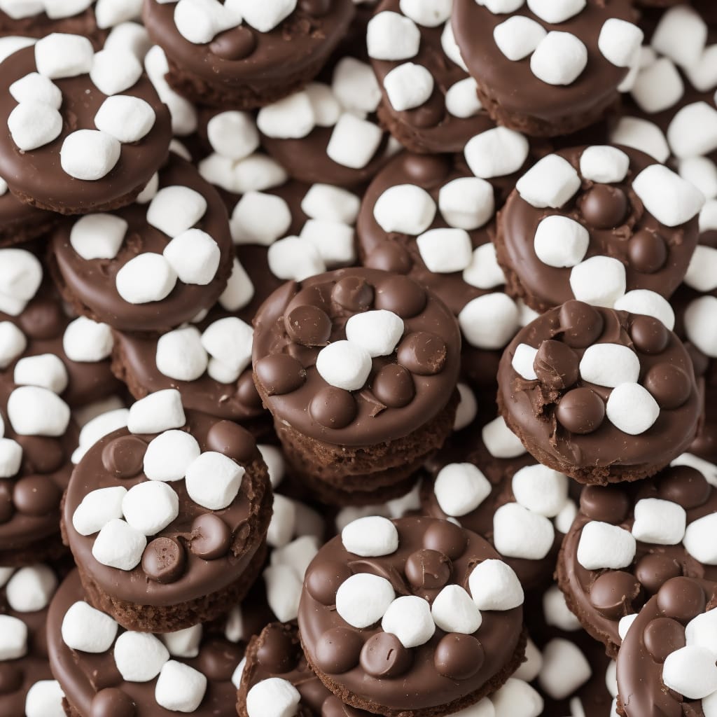 Chocolate Marshmallow Wheels