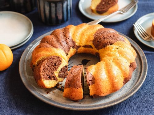 Chocolate Orange Marble Cake