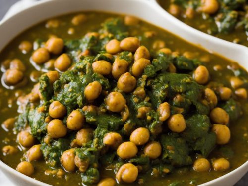 Chole Saag Recipe