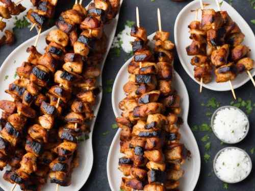 Chorizo and Chicken Skewers