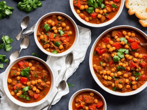 Chorizo & Chickpea Summer Stew