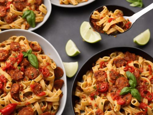 Chorizo & Chilli Pepper Pasta